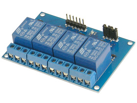 Quad Relay Board, Fully Isolated Raspberry Pi, Arduino Compatible Sensor